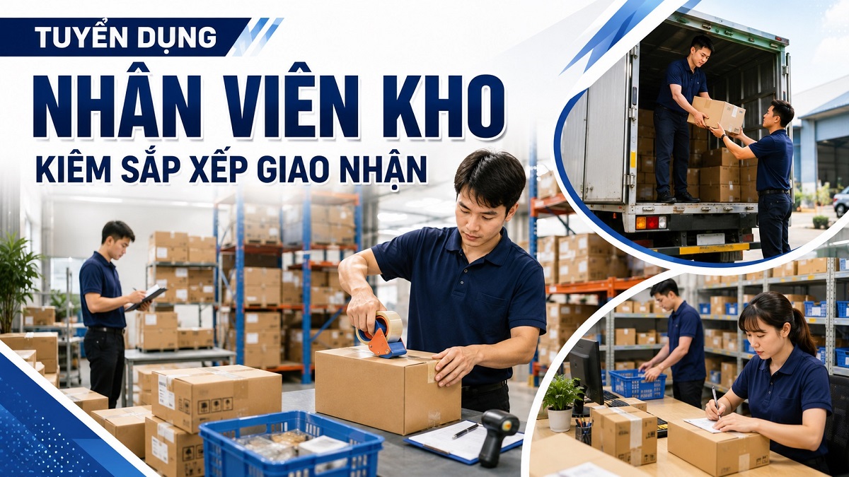 Tuyển Nhân viên kho
