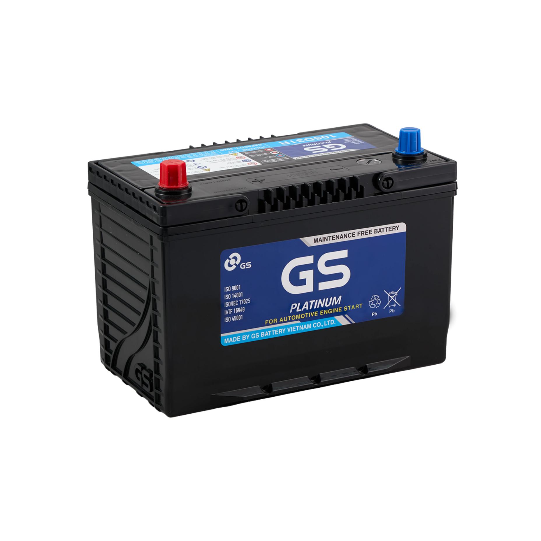 Bình Ắc quy GS 12V 90AH MF 105D31R