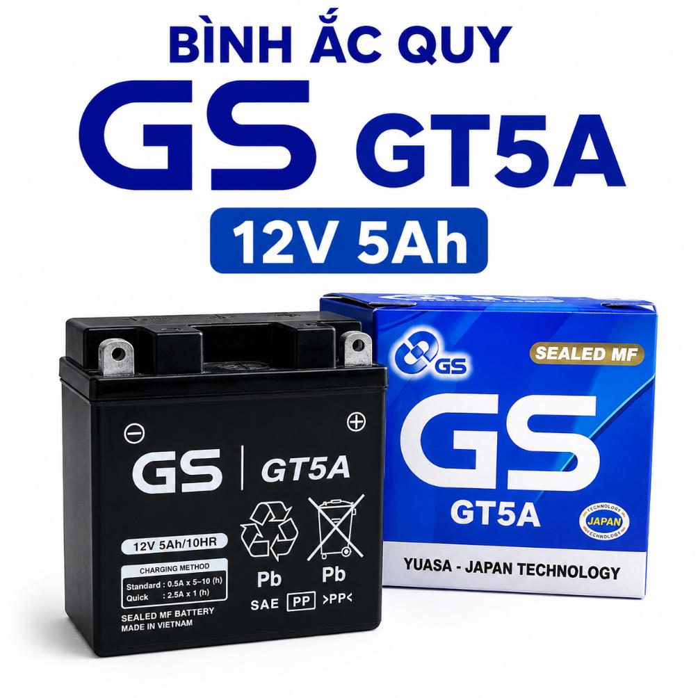 Bình ắc quy GS GT5A
