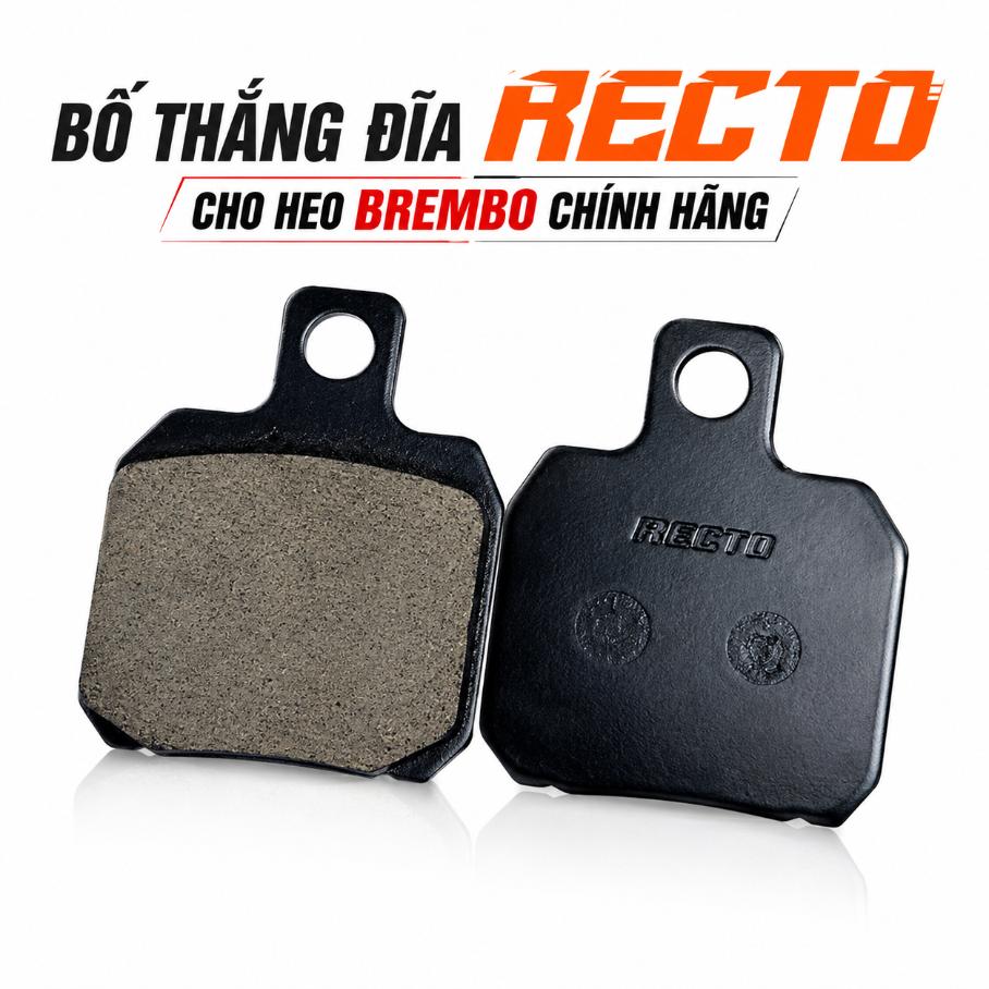 Bố thắng đĩa Recto cho heo Brembo chính hãng 070536