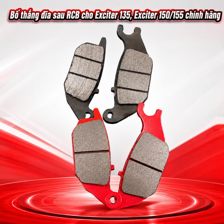 Bố thắng đĩa sau RCB cho Exciter 135, Exciter 150/155 chính hãng 070146