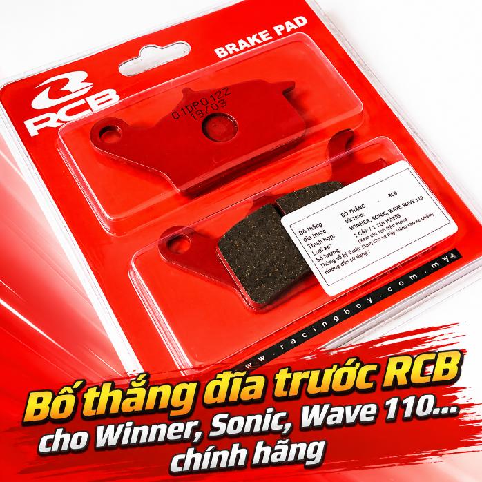 Bố thắng đĩa trước RCB cho Winner, Sonic, Wave 110 chính hãng 080078