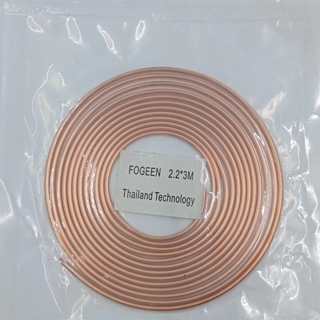 Cáp tủ lạnh FOGEEN 1/2HP, đường kính trong 2.2mm, dài 3m/cuộn