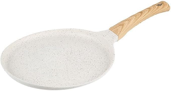 Chảo nhôm chống dính cán gỗ, đường kính 24cm sử dụng trên bếp gas, bếp từ