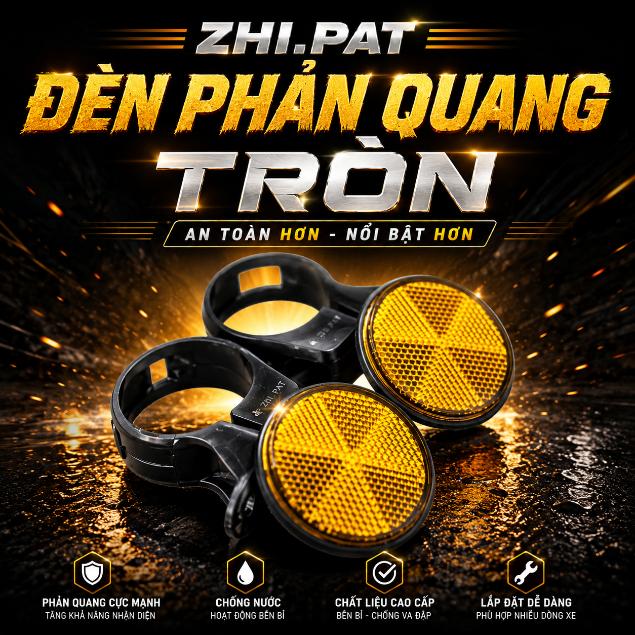 Đèn phản quang tròn ZHI.PAT Round Reflector