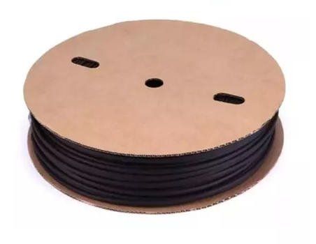 Gen co nhiệt phi 6, cuộn 100m, màu đen