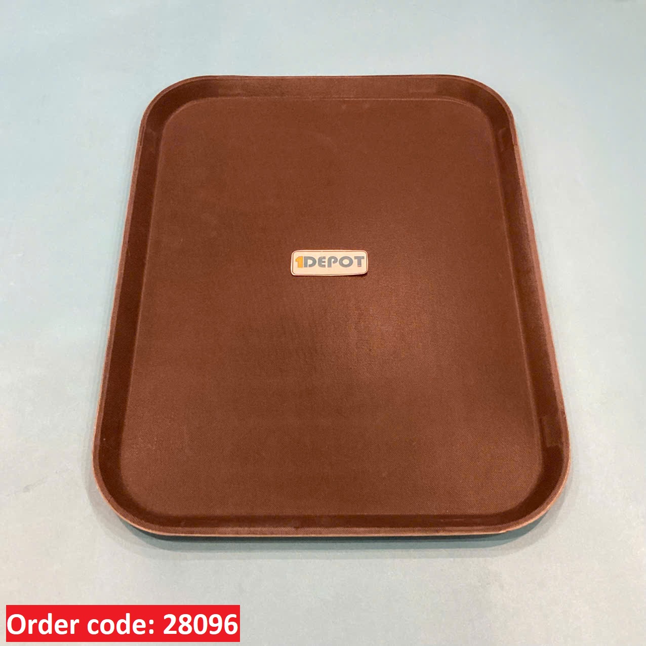 Khay nhựa chữ nhật chống trượt 40x50cm