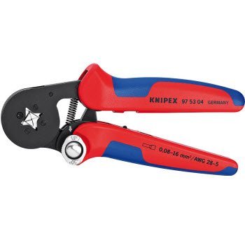 Kìm bấm cos Knipex 97 53 04 - Ép cos pin rỗng Wire ferrules 0.08 - 16 mm²