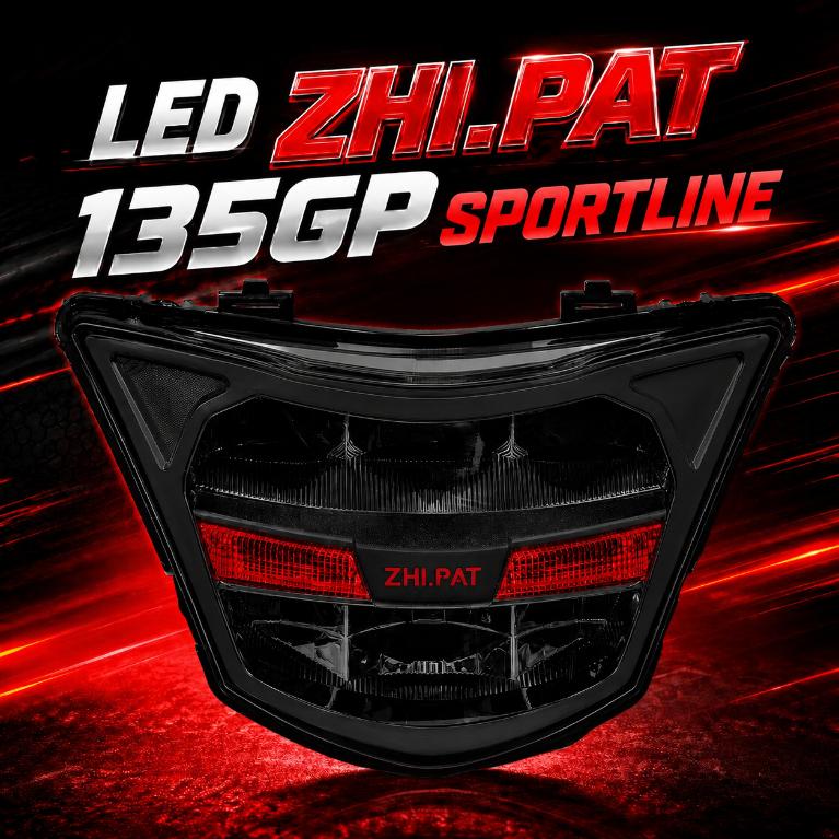 LED ZHI.PAT 135GP Sportline - màu đen đỏ