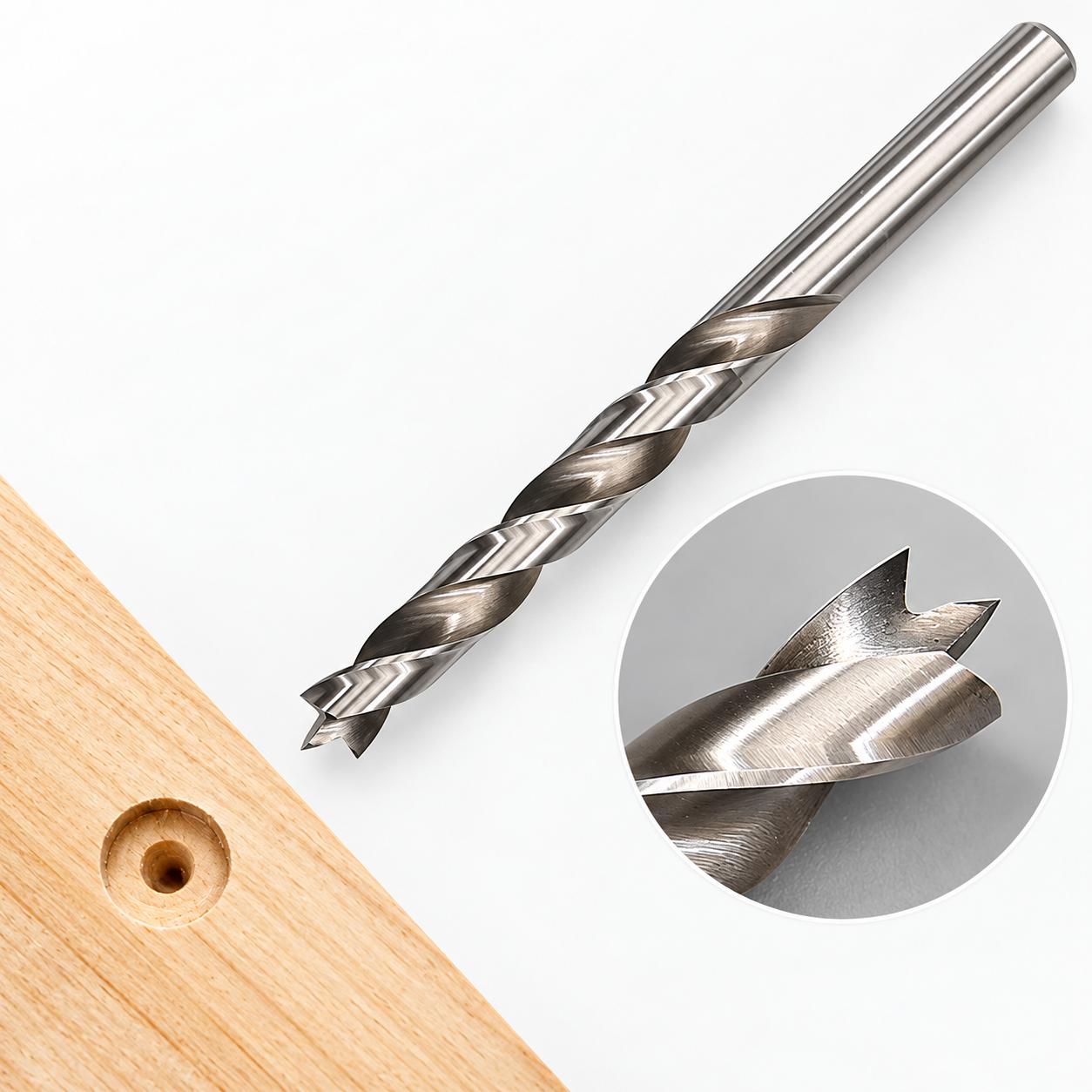 Mũi khoan gỗ cao cấp ba chĩa 4mm