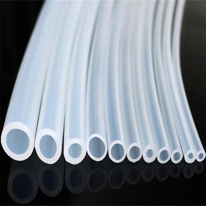 Ống silicone đường kính 16x20mm màu trắng