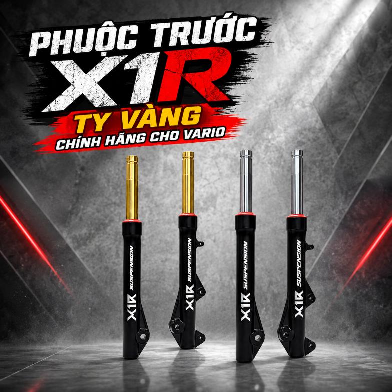 Phuộc trước X1R ty vàng chính hãng cho Vario KG071123