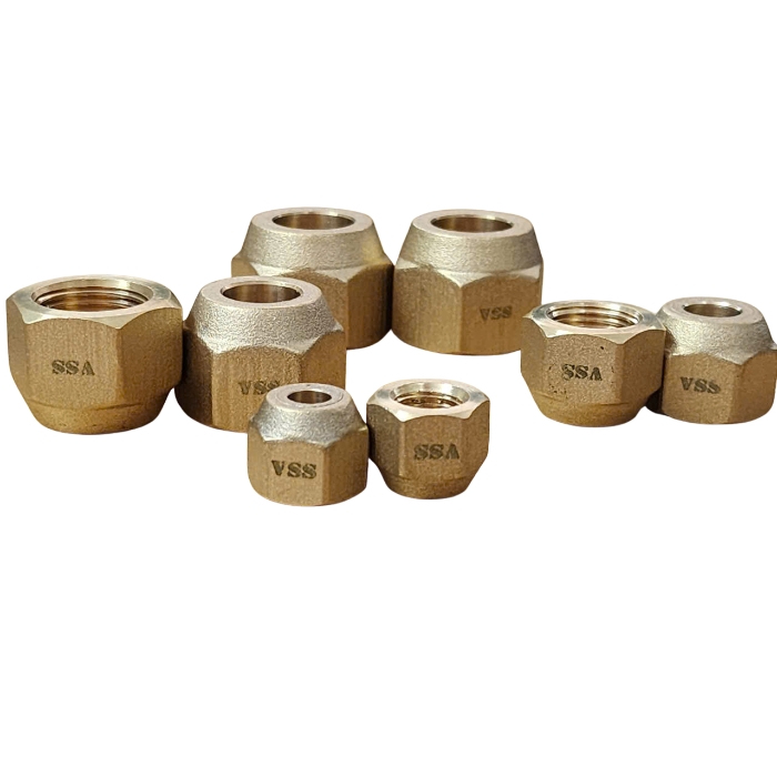 Tán nối rắc co ống đồng φ10