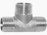 Tê 3 inox 304, đầu ren ngoài 21mm
