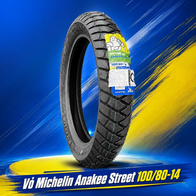Vỏ Michelin Anakee Street 100/80-14