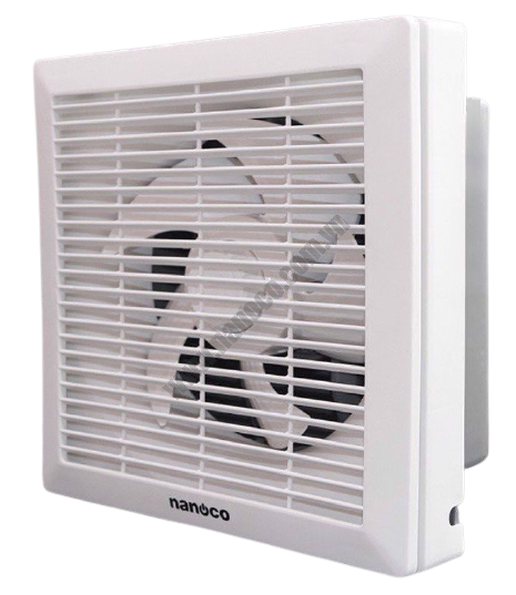 Quạt hút gắn tường 1 chiều 31W Nanoco NWV2520, loại có lưới