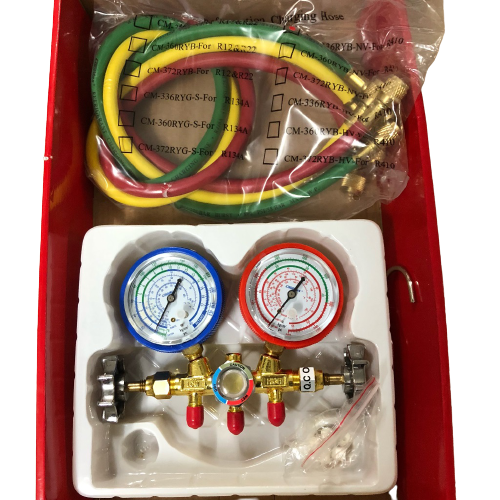 Bộ đồng hồ nạp gas R410 Coolmax CM-536-G-R410
