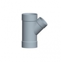 Nối ống dạng Y T45⁰ rút Ø90 nhựa PVC Bình Minh, loại mỏng