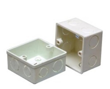 Đế âm tường loại thấp cho mặt vuông Sino Vanlock S3157L, 82x82x40(mm)