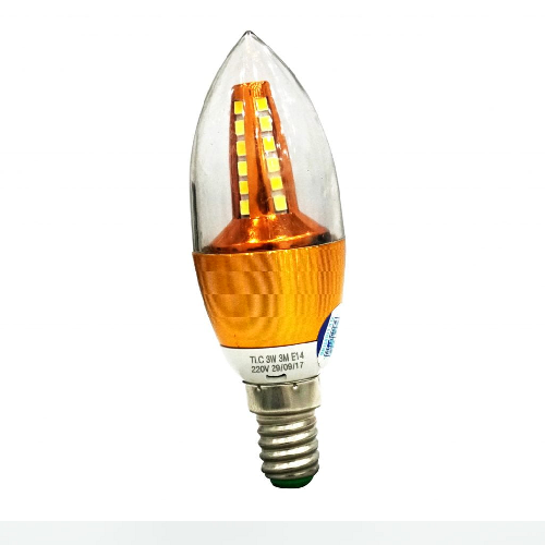 Đèn led nhót 3W TLC, TLC-BNN-KR / KR03-T, ánh sáng trắng