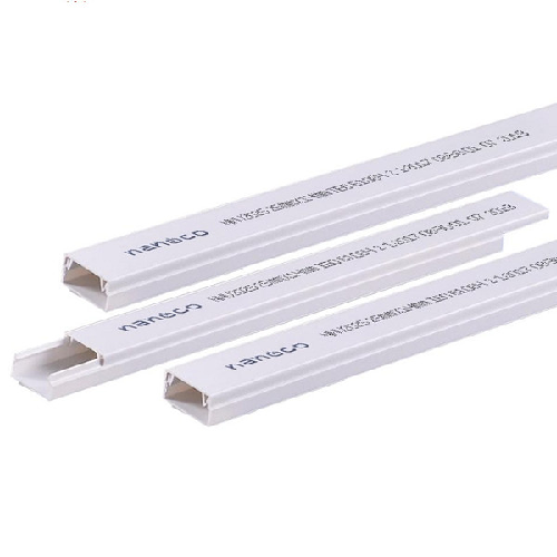 Nẹp luồn dây điện dạng vuông Nanoco NNV1725, kích thước 25x14mm