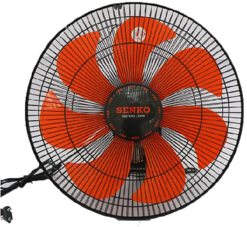 Quạt treo tường công nghiệp 2 dây Senko TC1622, công suất 65W