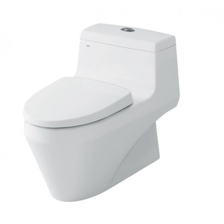 Bồn Cầu 1 Khối INAX AC-1035VN, Aqua Ceramic, Xả Xoáy