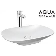 Chậu Lavabo INAX Cerafine AL-S620V Đặt Bàn Mỏng, Aqua Ceramic