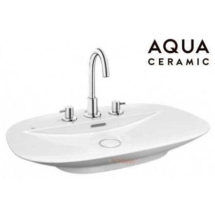 Lavabo INAX Cerafine AL-S640V Đặt Bàn Mỏng, Aqua Ceramic