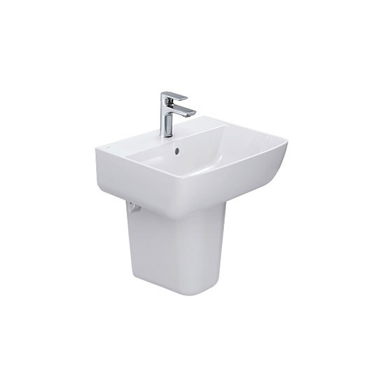 Chậu Rửa Lavabo INAX L-312V Treo Tường S200 Kích Thước 530mm