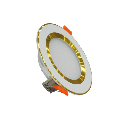 Đèn led âm trần chống chói viền vàng 7W TLC-ACM-VV-07W-03, ánh sáng trắng