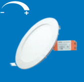 Đèn Led âm trần điều chỉnh độ sáng tối 12W MPE RPL-12V/DIM, ánh sáng vàng, KT RPL-12V/DIM, đục lỗ Þ150 mm