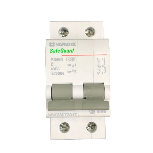 Cầu dao tự động MCB 2C 32A Sino PS45N/C2032