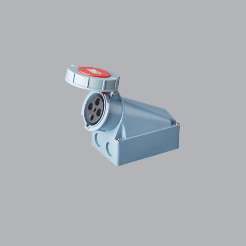 Ổ CẮM CỐ ĐỊNH BẮT TRÊN TƯỜNG MPN-1352 63A, 380-415V 3P+N+E-IP67