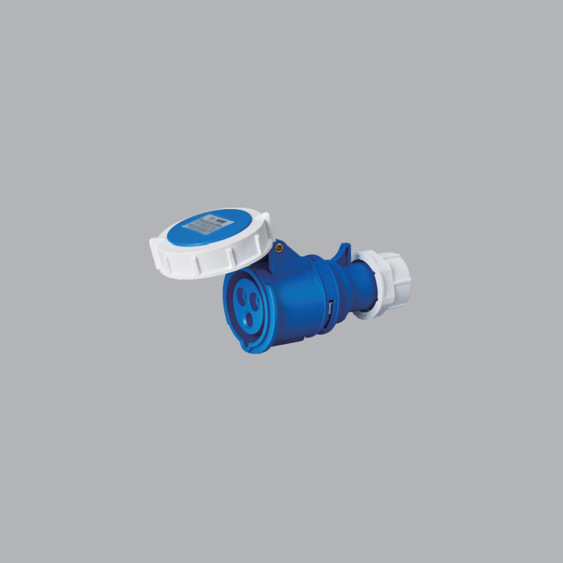 Ổ CẮM DI ĐỘNG CÓ KẸP GIỮ DÂY MPN-2232 32A, 240V 2P+E-IP67