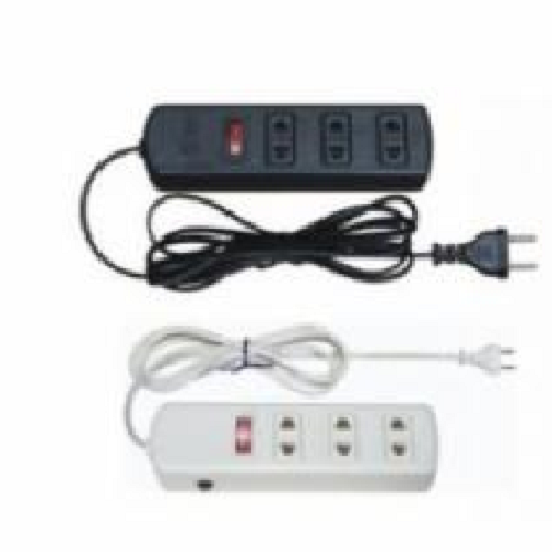 Ổ cắm kéo dài 5m, 4 ổ cắm, 1 công tắc Sino 4SN5/T