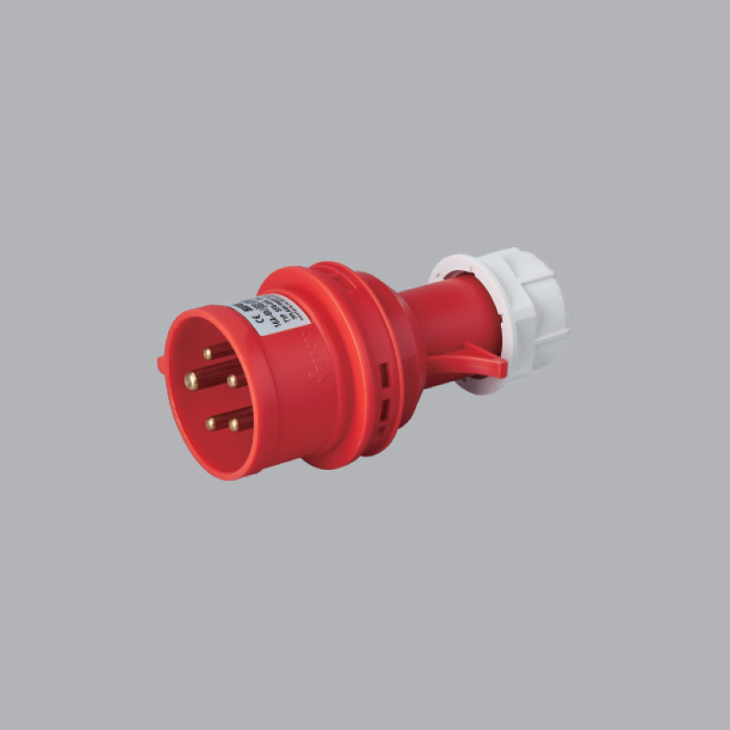 Phích cắm di động có kẹp giữ dây MPN-025 32A, 380-415V 3P+N+E-IP44