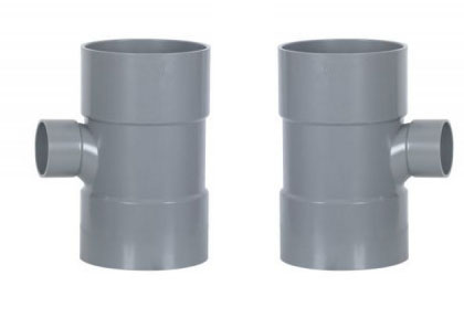 T cong rút chuyển hệ Inch - Mét 140 x 114 D  Nhựa Bình Minh