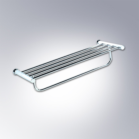 Thanh treo khăn Inax KF-545VA Inox mạ Crom bền đẹp, 2 tầng