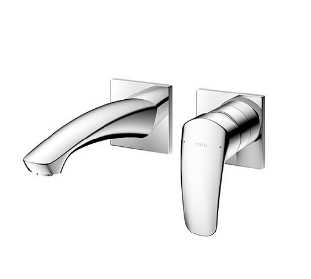 Vòi Lavabo Nóng Lạnh TOTO TLG09307B Gắn Tường, Cần Ngắn