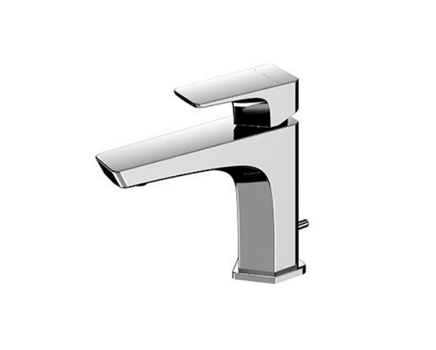 Vòi Lavabo TOTO GE TLG07301V Khối Vuông, Có Xả