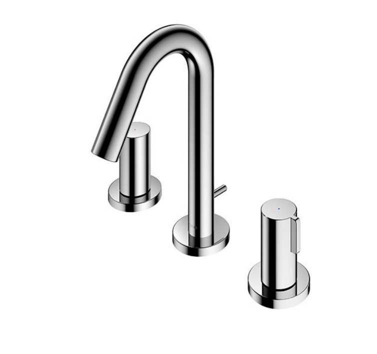 Vòi Chậu Tay Vặn TOTO GF TLG11201B 3 Lỗ, Có Xả