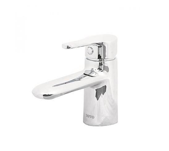 Vòi lavabo lạnh TOTO TVLC101NSR thân ngắn 111mm, Đồng mạ Ni-Cr