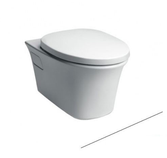 Bồn cầu treo tường, nắp đóng êm Toto CW192K. Hệ thống xả Siphon