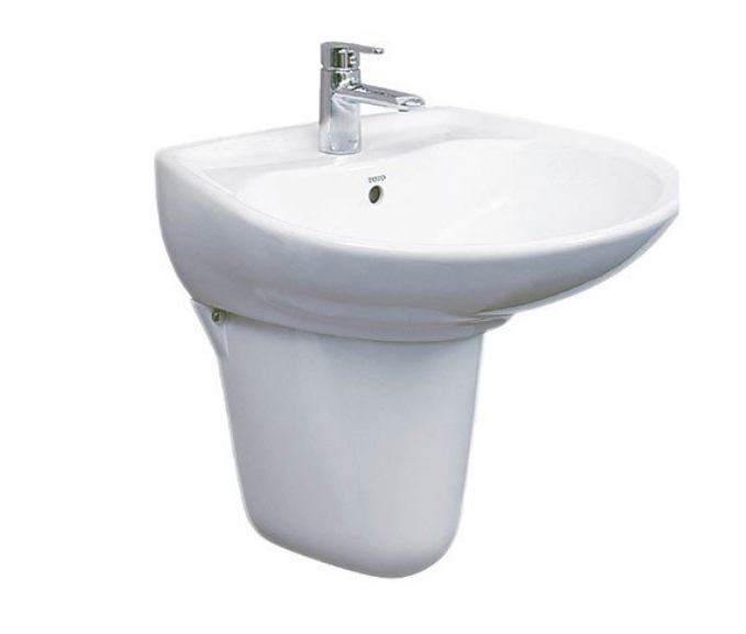 Chậu Rửa Lavabo TOTO LHT300CR Chân Lửng