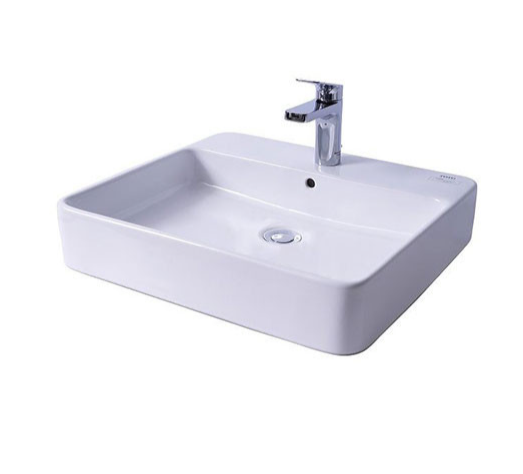 Chậu rửa Lavabo đặt bàn Toto LT950C sứ cao cấp, men chống bám