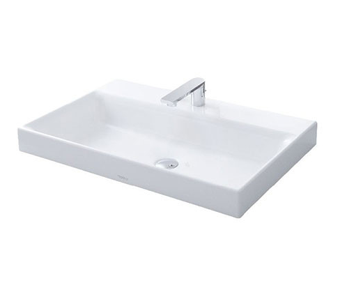 Chậu Rửa Lavabo Đặt Bàn TOTO LW1717B – Men CeFiONtect
