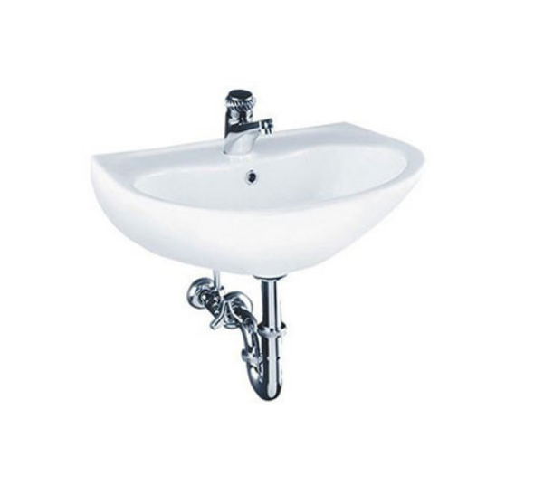 Chậu rửa Lavabo treo tường Toto LT240CS sứ cao cấp, thiết kế nhỏ gọn