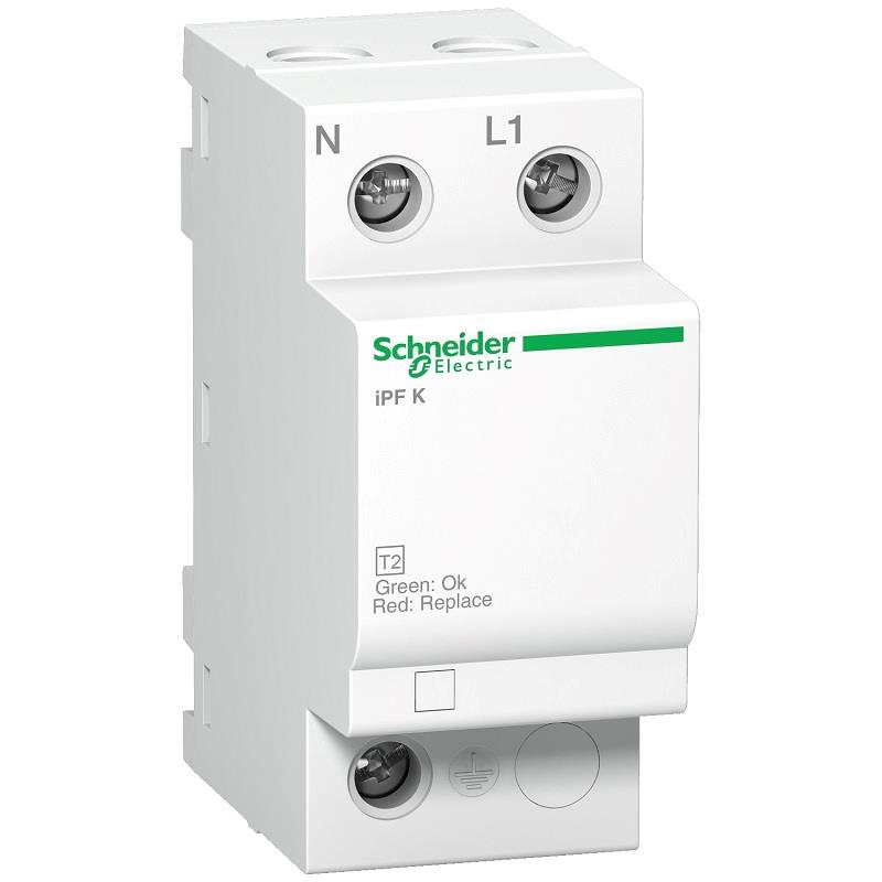 Chống sét lan truyền SPD Acti9 iPF K loại 2, 230V 40kA 1P+N Fixed Schneider A9L15687
