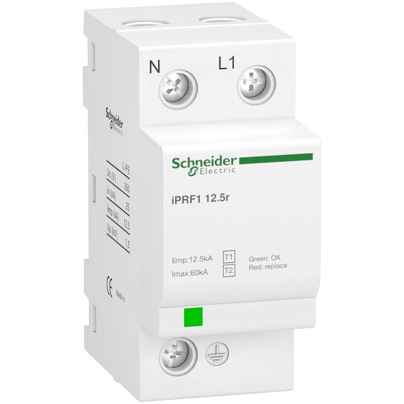 Chống sét lan truyền SPD Acti9 iPRD1 loại 2, 230V 8kA 1P+N Draw-out Schneider A9L08500